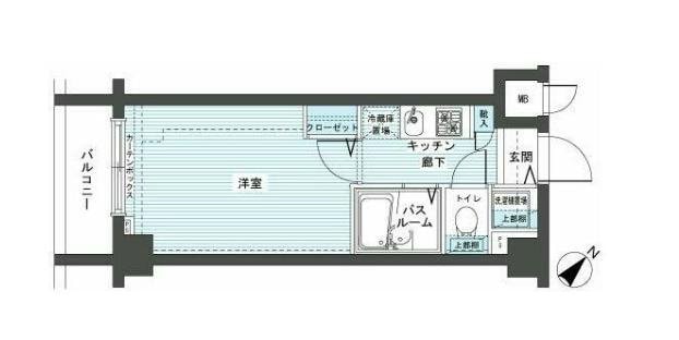 フェニックス新横濱エオールの物件間取画像