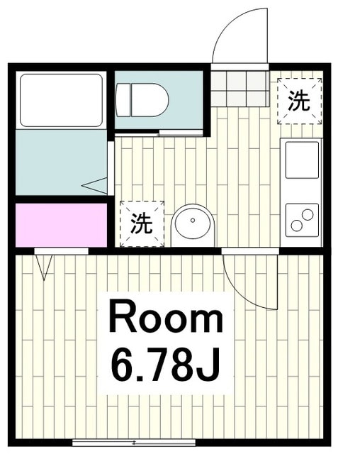 レジデンス綱島上町の物件間取画像