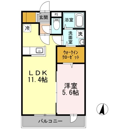 ＭＴヒルズの物件間取画像