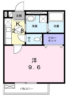 Ｂｉｒｄ　Ｖｉｅｗの物件間取画像