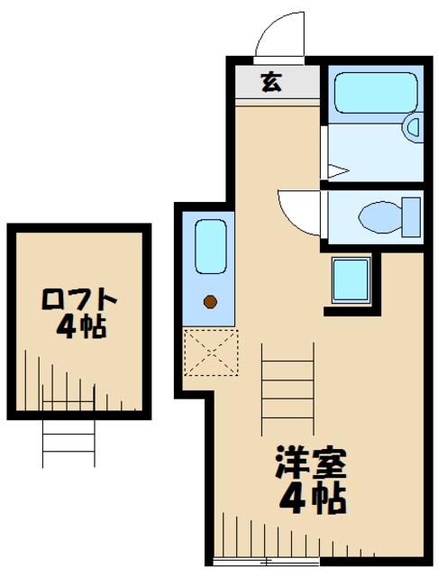 プライムテラス青葉台の物件間取画像