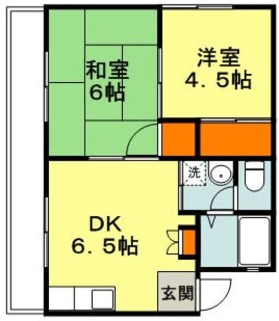 メゾン辰巳の物件間取画像