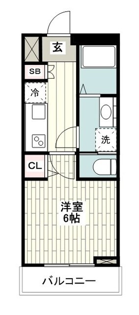 ラフィスタ宮崎台の物件間取画像