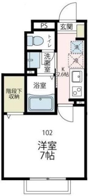 メリーヒルズの物件間取画像