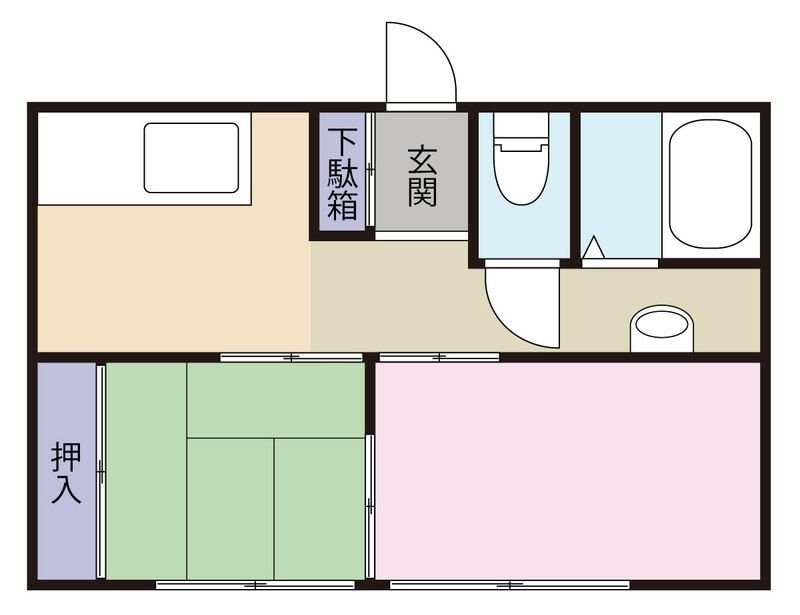 クロノス綱島の物件間取画像