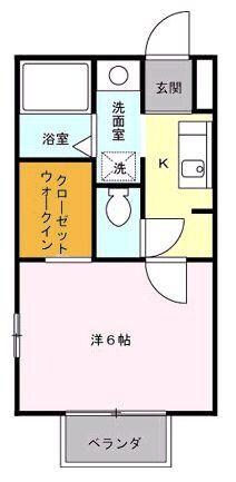 グランメールの物件間取画像