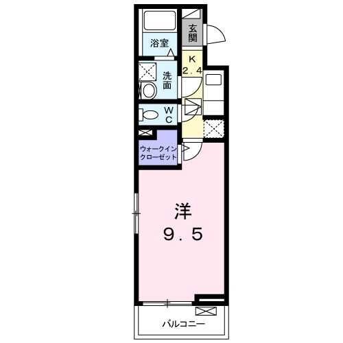 コンフォート桜森の物件間取画像