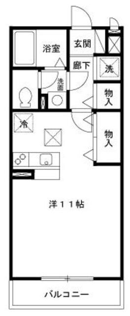 エントピア・中央の物件間取画像