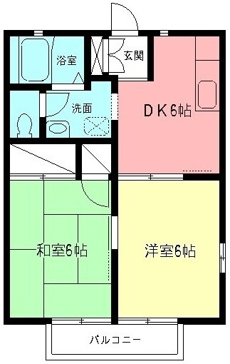 サンハイム湘南Bの物件間取画像