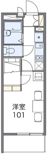 レオパレスアヤセパレスの物件間取画像