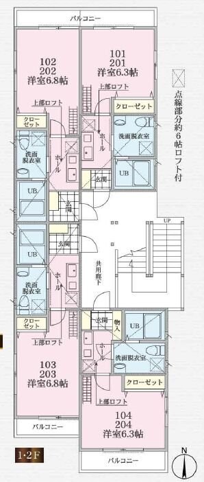 Ｒｏｕｔｅ善行　IIIの物件間取画像