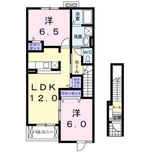 グランツＫの物件間取画像