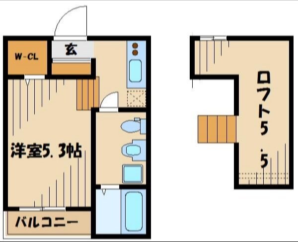 スプレーモの物件間取画像