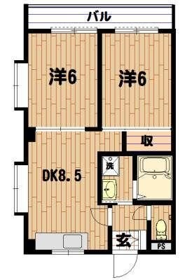 川口ビルの物件間取画像