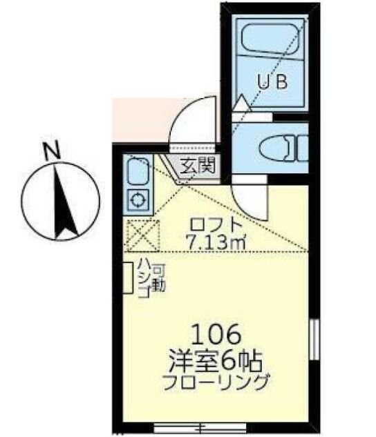 ユナイト希望ヶ丘シーサイドランデブーの物件間取画像