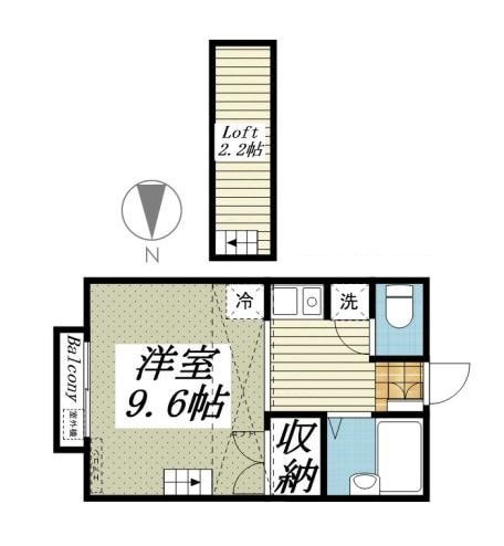 ロイヤルエモンド藤沢の物件間取画像