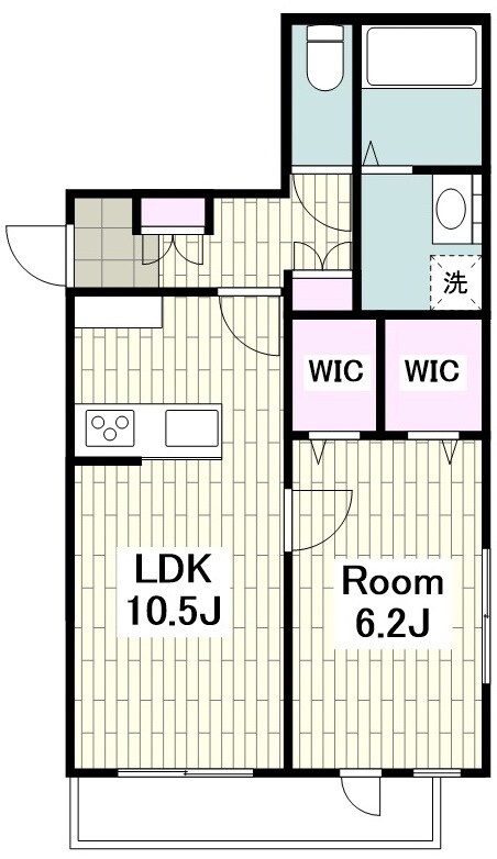 Kianu～キアヌ～の物件間取画像