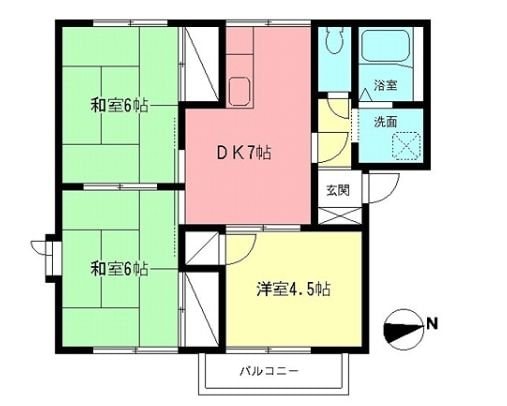 ベルドミィールの物件間取画像