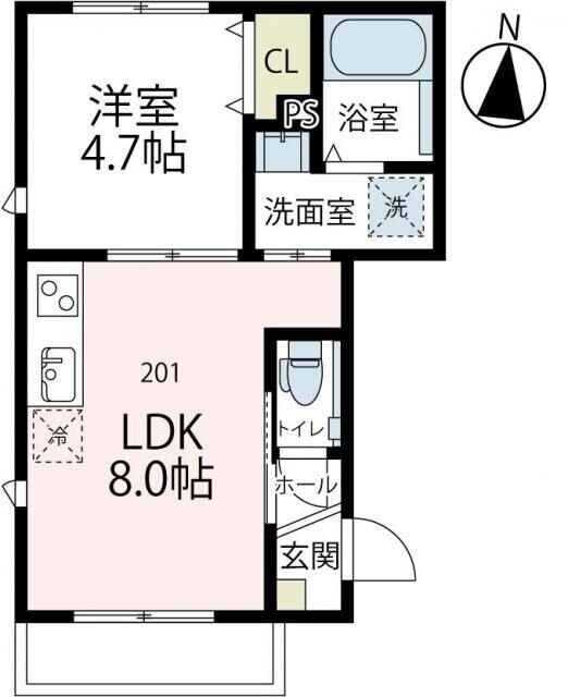 ザ　ファースト　湘南台の物件間取画像