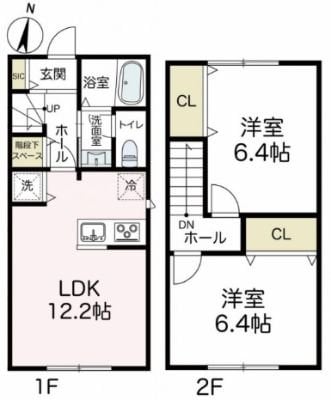 ファミリーテラスの物件間取画像