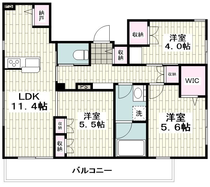 Logement　Estの物件間取画像