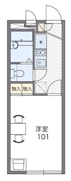 レオパレスＵＧの物件間取画像