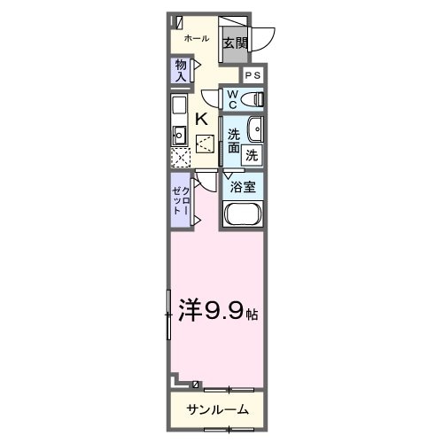 サンズ　メモリー　フジサワの物件間取画像