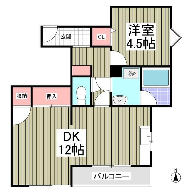 鎌倉ピュアハイムの物件間取画像