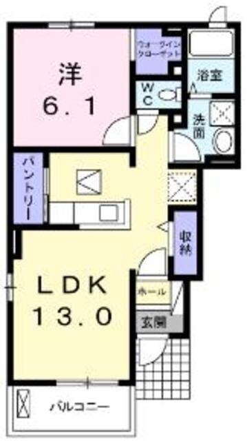 ファミール　コスモスの物件間取画像