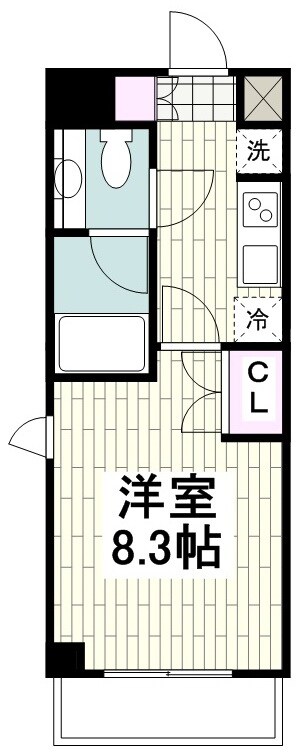 ウィステリア湘南台の物件間取画像