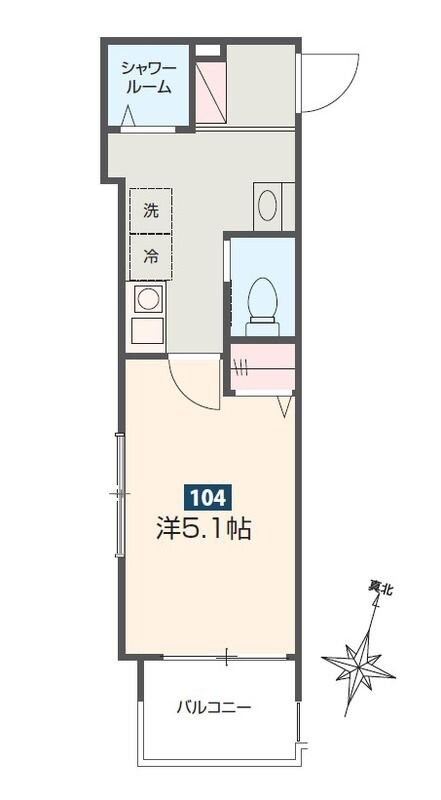 MELDIAかしわ台IIの物件間取画像