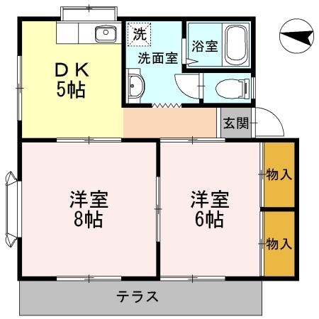 ハイツアベニールの物件間取画像