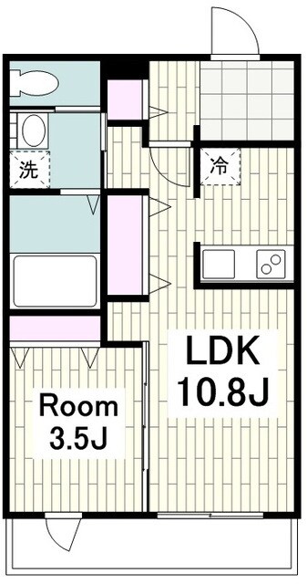 メゾンサンコウの物件間取画像