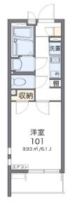 クレイノうたりの物件間取画像