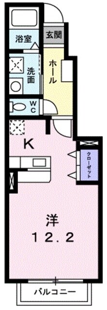 アネモス　エーリノスの物件間取画像