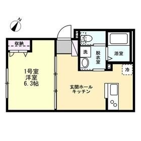 ヴィラージュ辻堂の物件間取画像