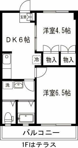 ＰＩＮＥ’Ｓ　ＨＯＵＳＥの物件間取画像