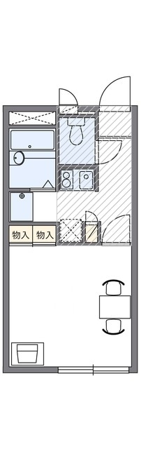 レオパレスセードルの物件間取画像