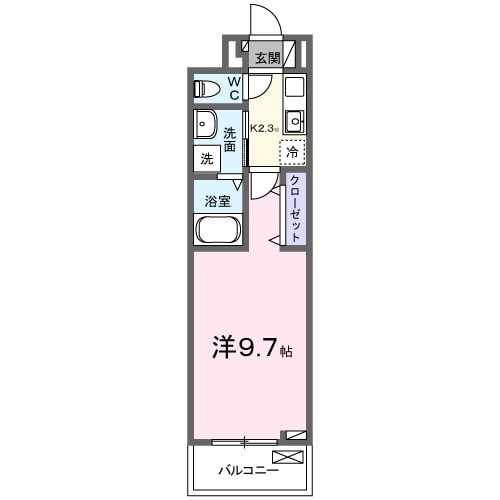 リシェス中田東の物件間取画像