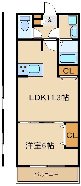 リブリ・chigasakiの物件間取画像