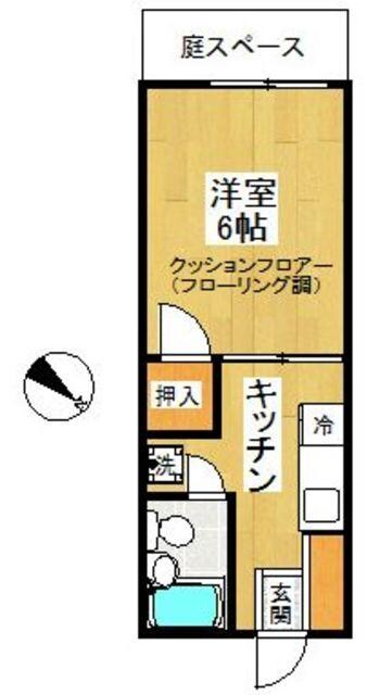 サンハイツ榊原の物件間取画像