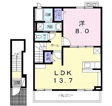 ビオーラの物件間取画像