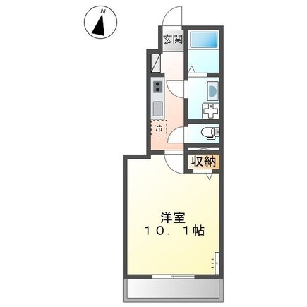 メルヴェーユシャトーの物件間取画像