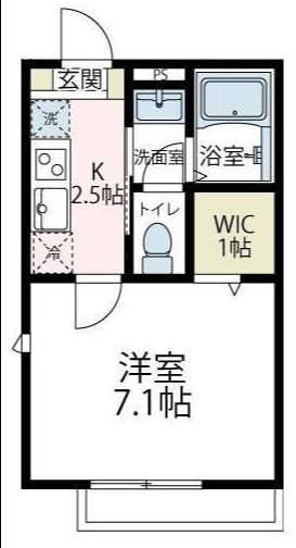 リリックコートの物件間取画像