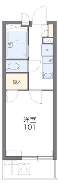 レオパレスサンヴィレッジ２０の物件間取画像