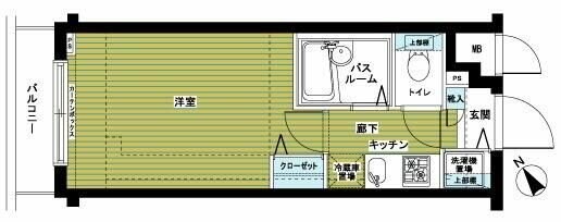 トーシンフェニックス新横濱イクシールの物件間取画像