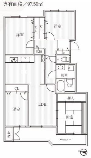 T's garden横浜反町の物件間取画像