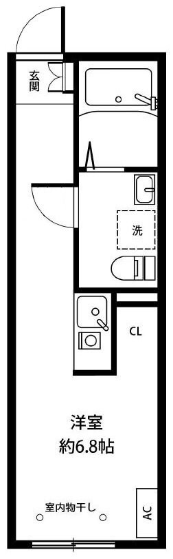 ｋｉｓｓａ（キッサ）の物件間取画像