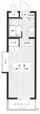 リーヴェルステージ白楽壱番館の物件間取画像