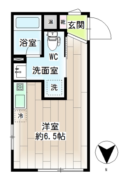 リチェンシア横浜三ッ沢下町の物件間取画像